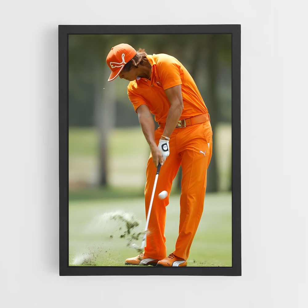 Poster Swing Éclatant – affiche Golf (vue 2)